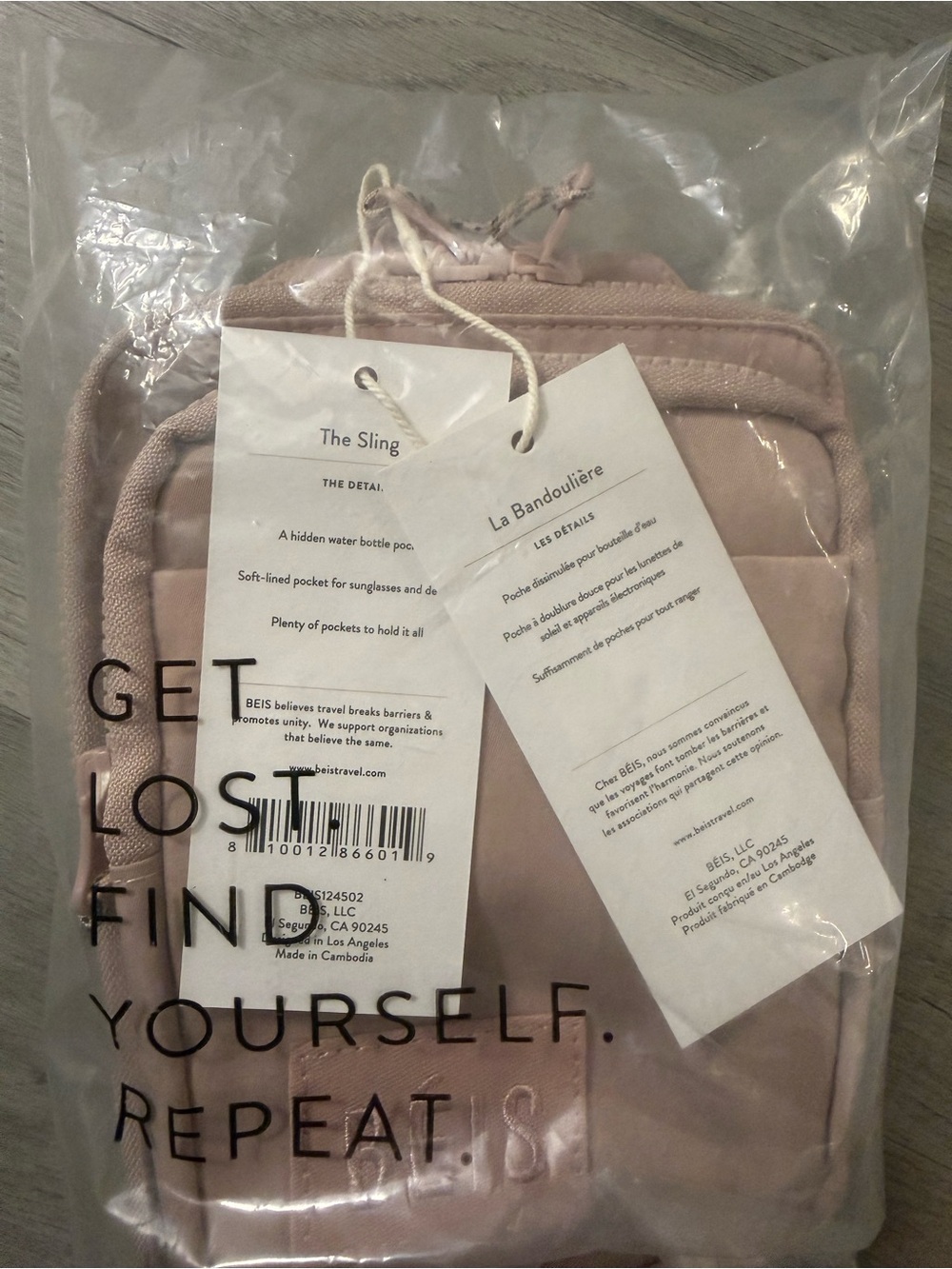 ❤️ BEIS The Sling in Atlas Pink - Picture 8 of 8